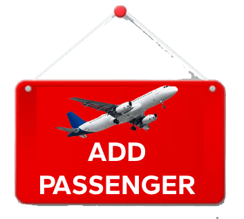 Add Passenger Frontier Airlines 